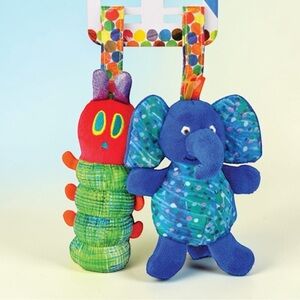 The Very Hungry Caterpillar And Elephant Chimes NWT Baby Toy